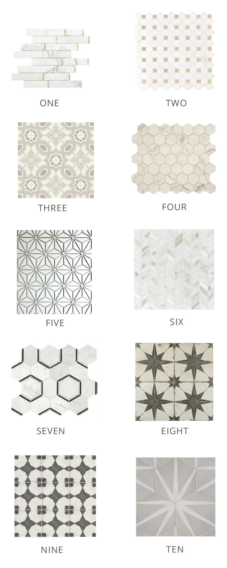 Budget Friendly Bathroom Tile + Tips to Consider. - In Honor Of Design
