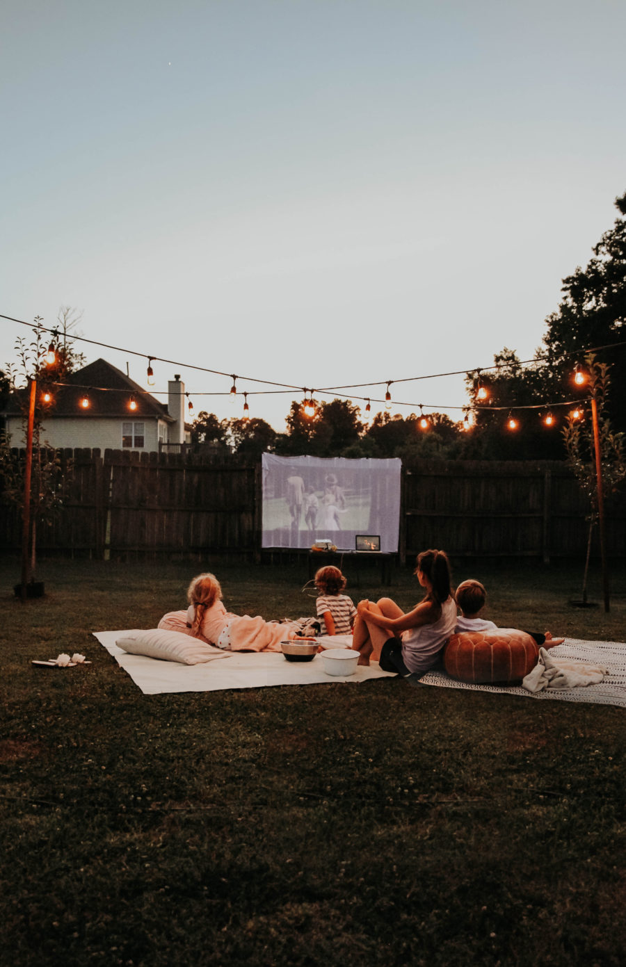 outdoor movie projectors