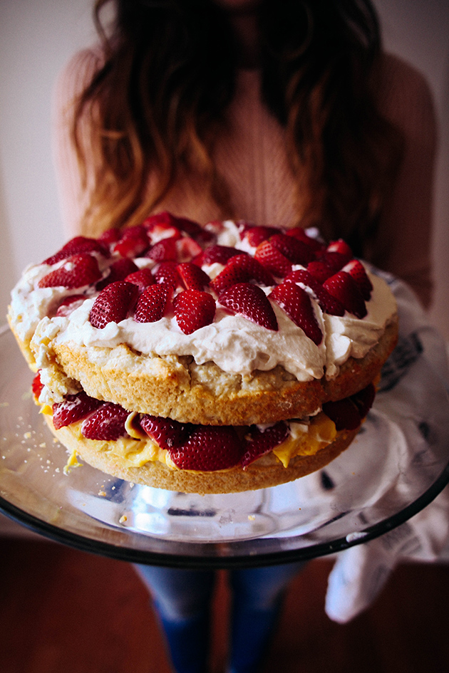 strawberry shortcake recipe - easter desser