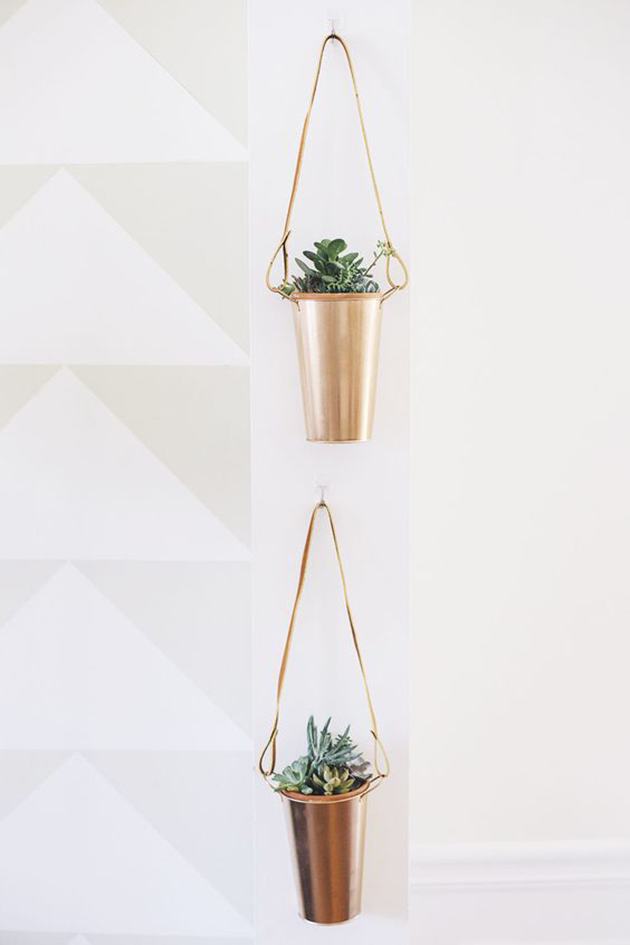 DIY hanging planter