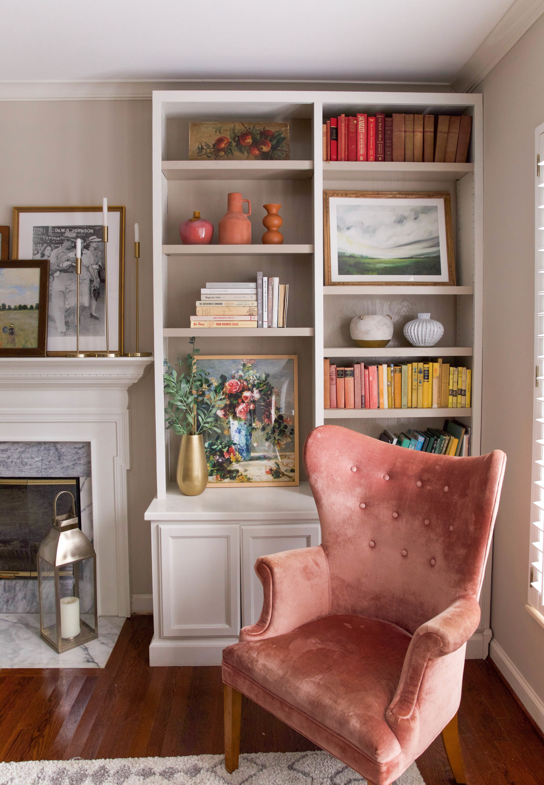 Decorating with books + Where to find vintage book stacks. - In Honor Of  Design
