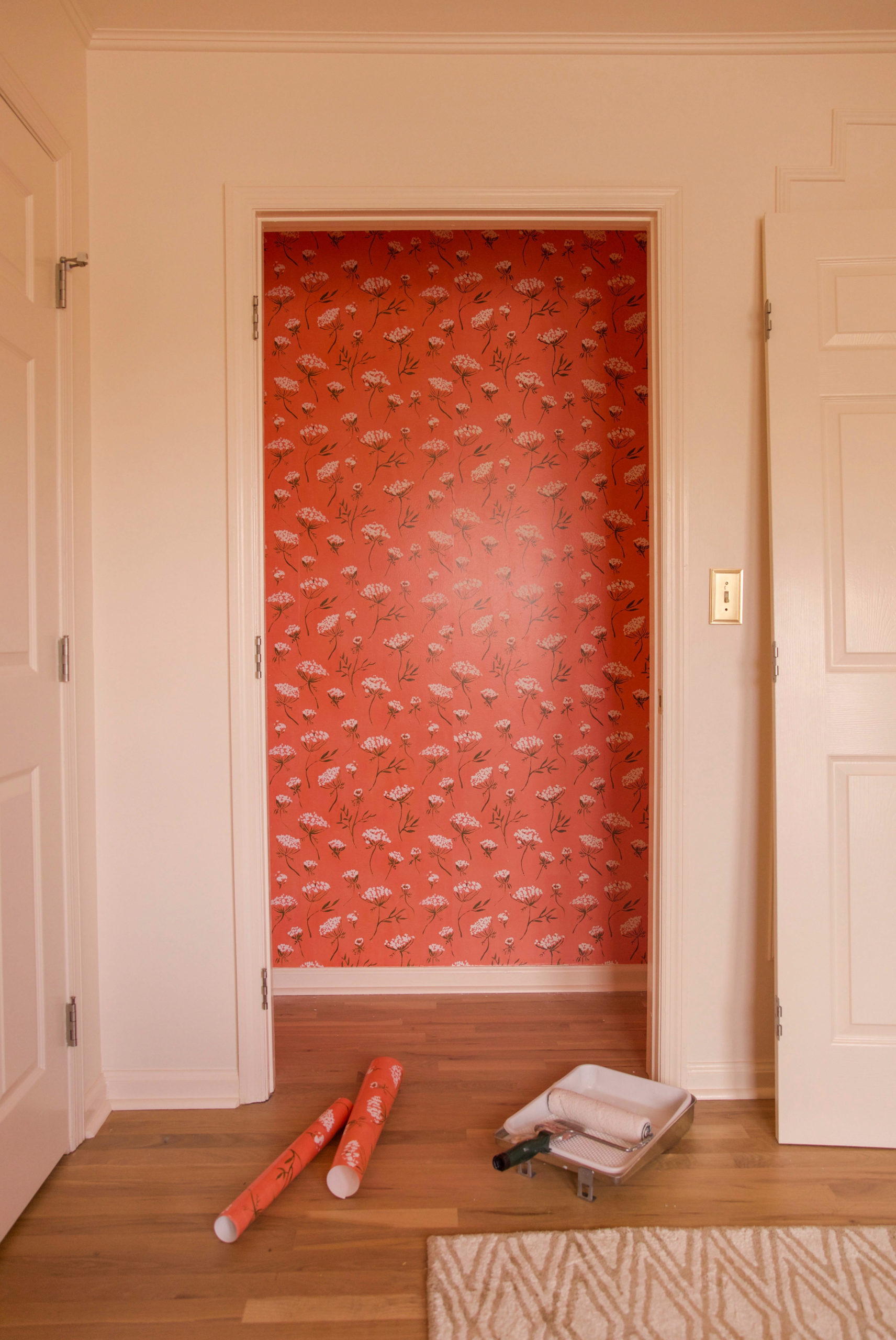 wallpaper closet - whimsical wallpaper