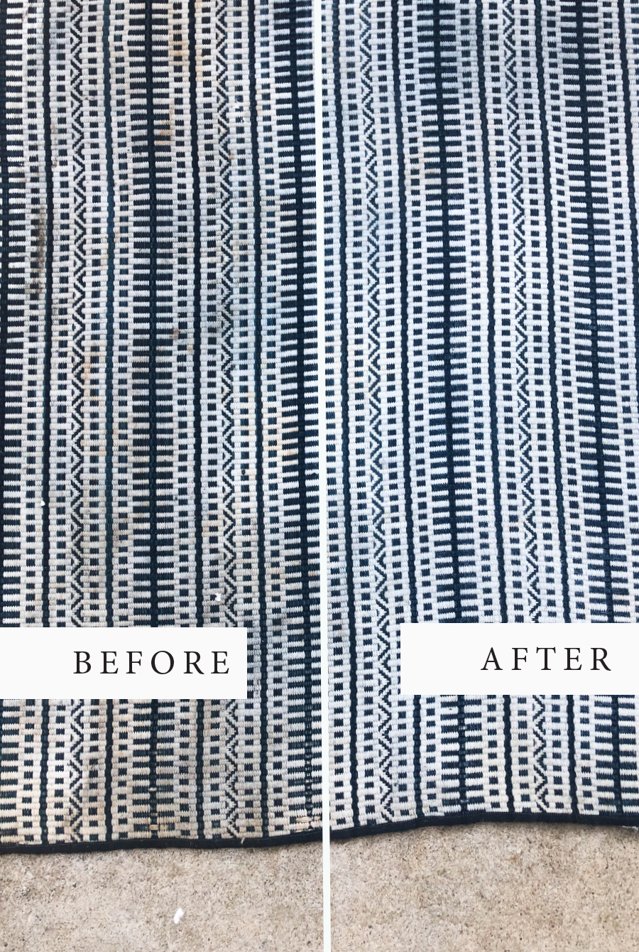 Tips for outdoor patio care + How to clean outdoor rugs. - In Honor Of  Design