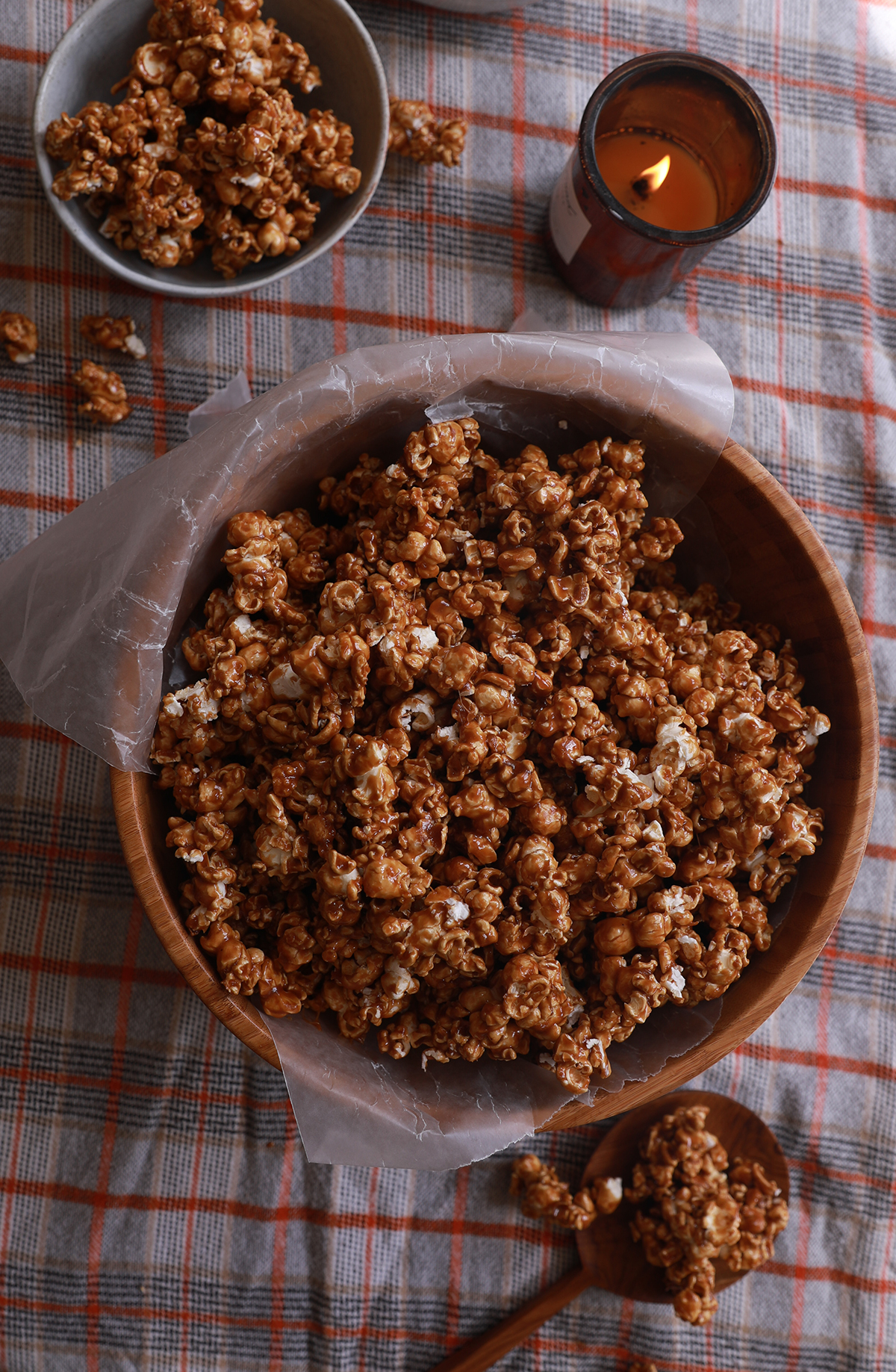 brown bag caramel popcorn recipe