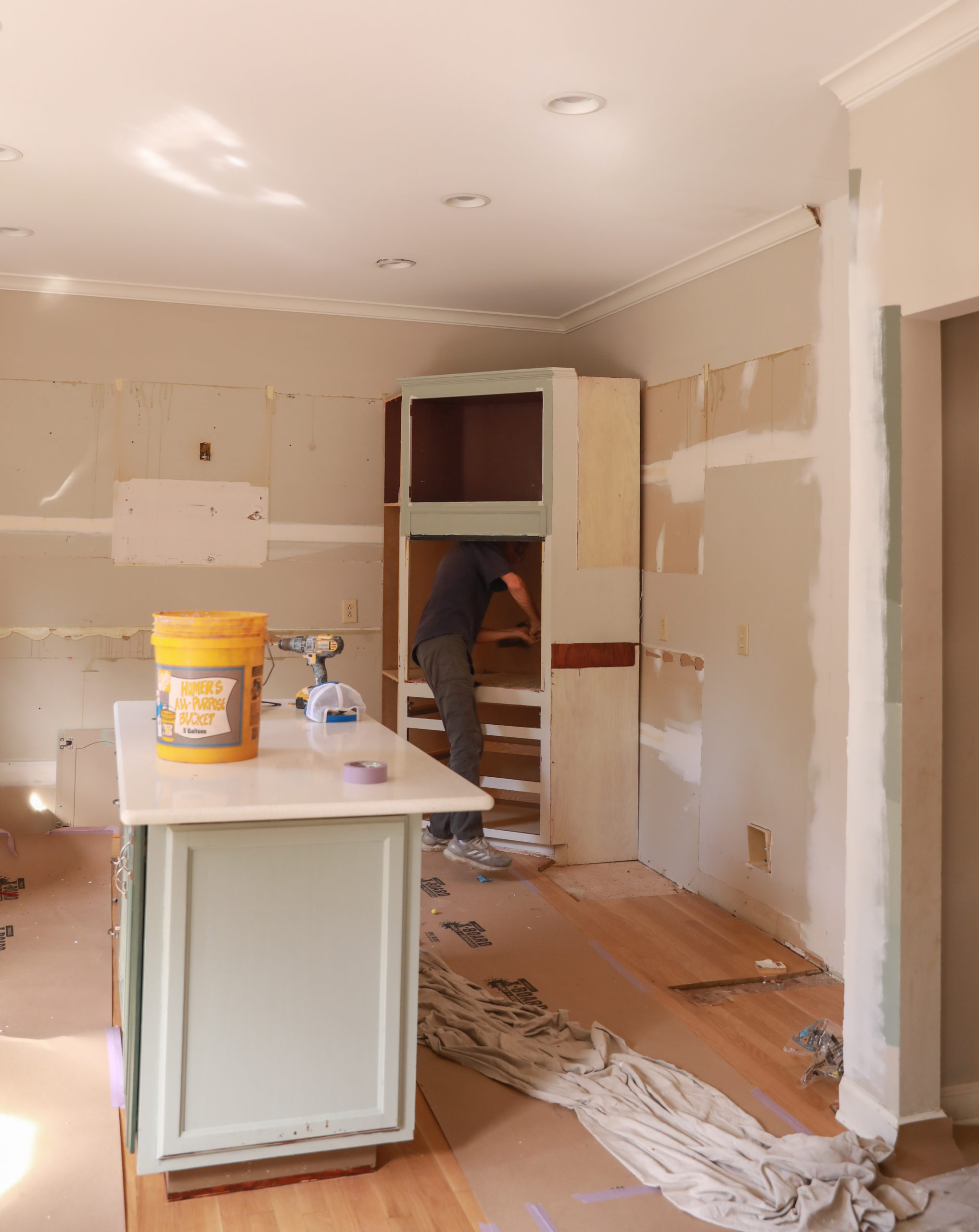 kitchen renovation