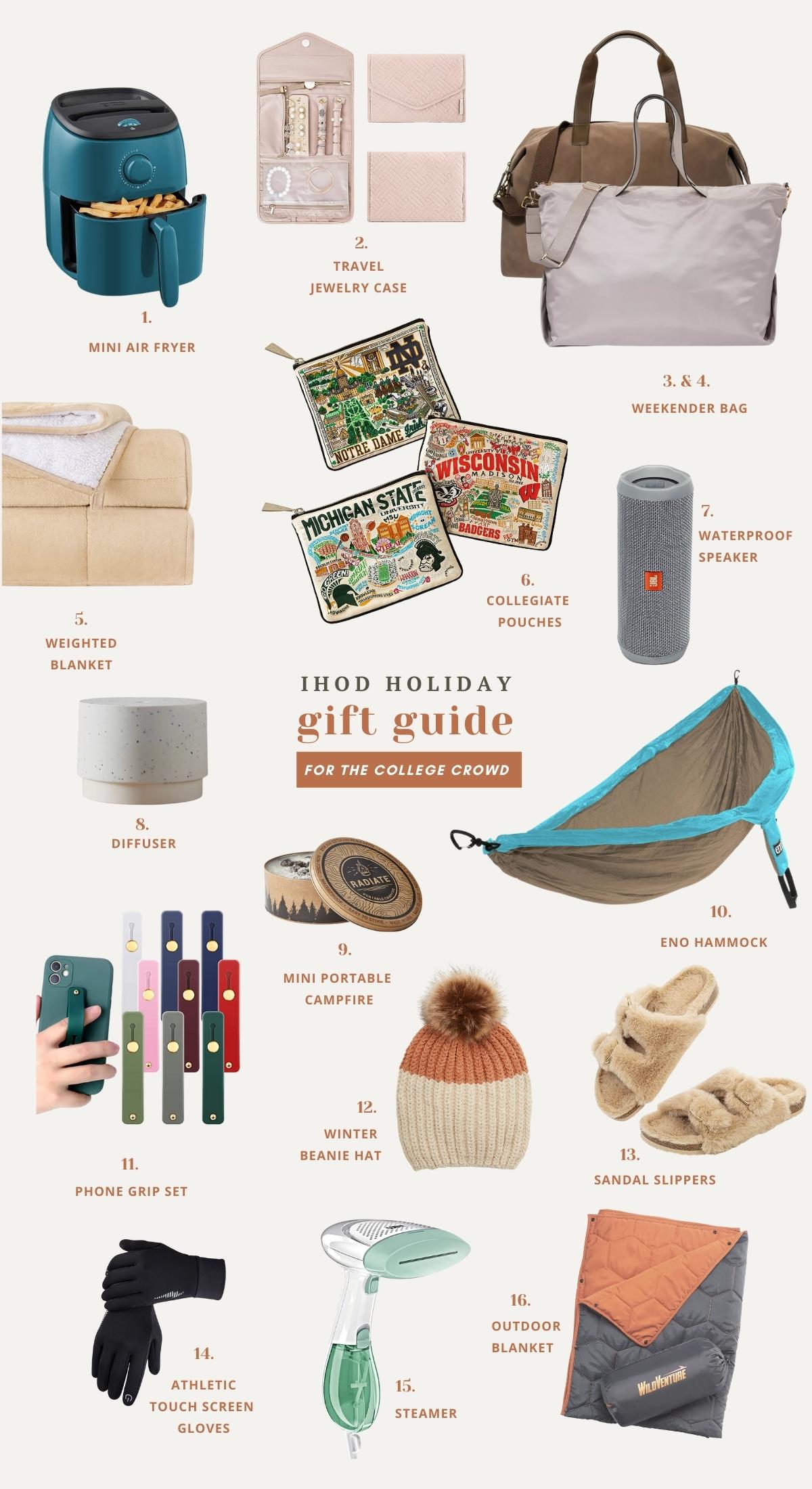 holiday gift guide for college