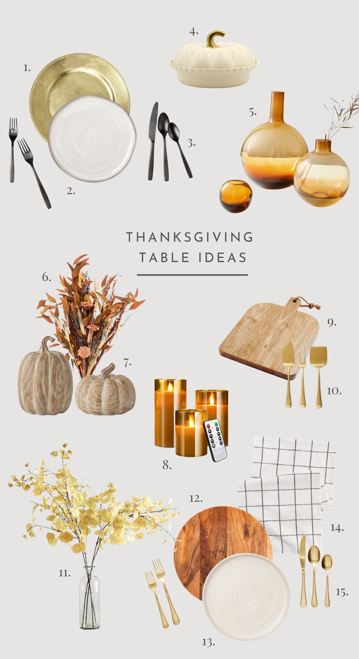 thanksgiving table setting