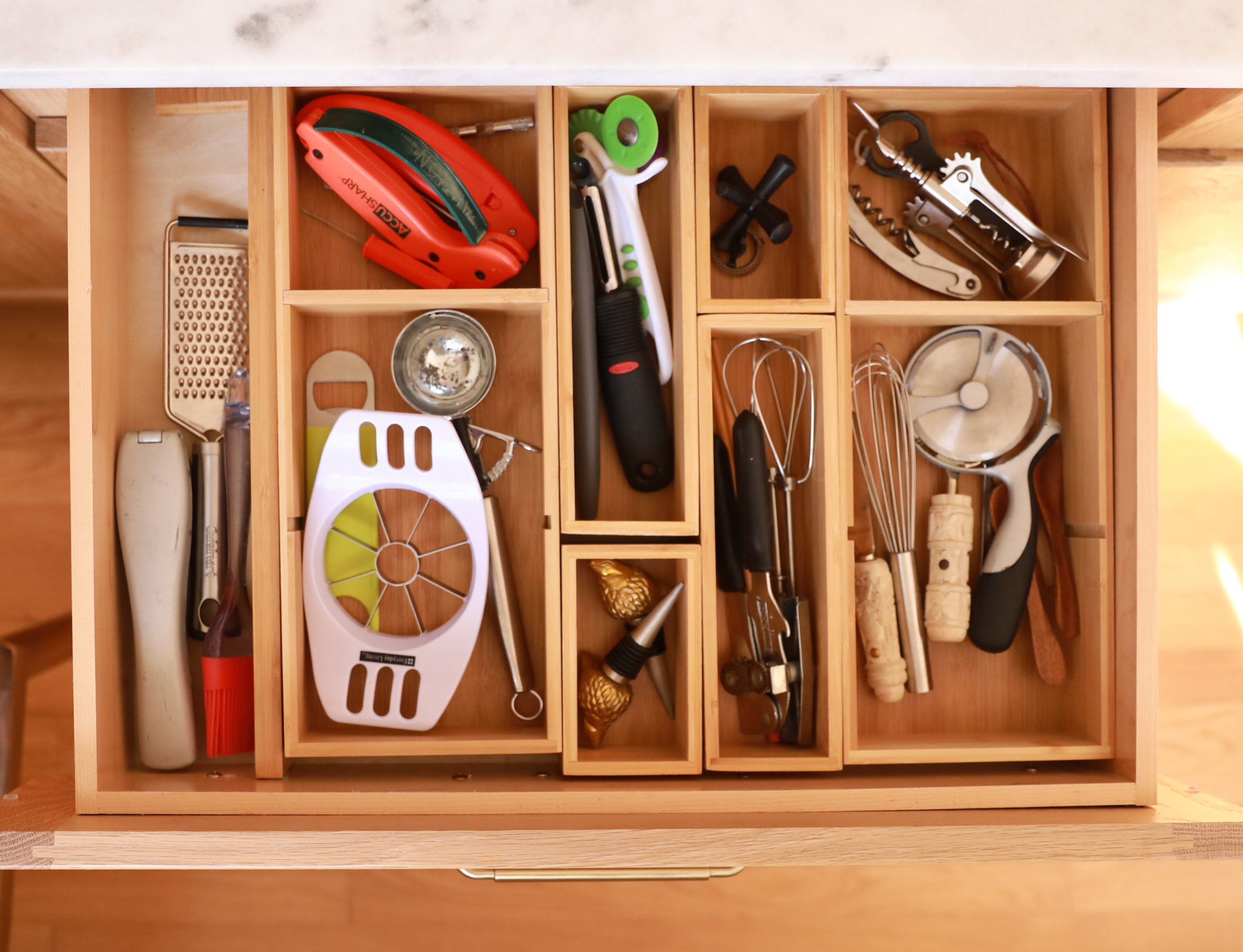 kitchen drawer organization