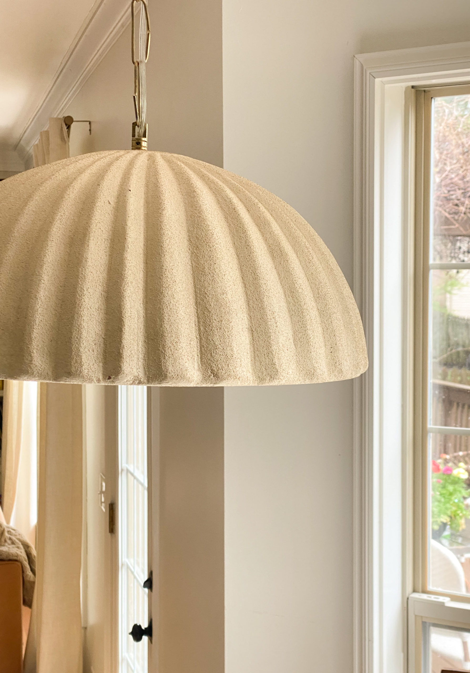 Clay deals pendant light