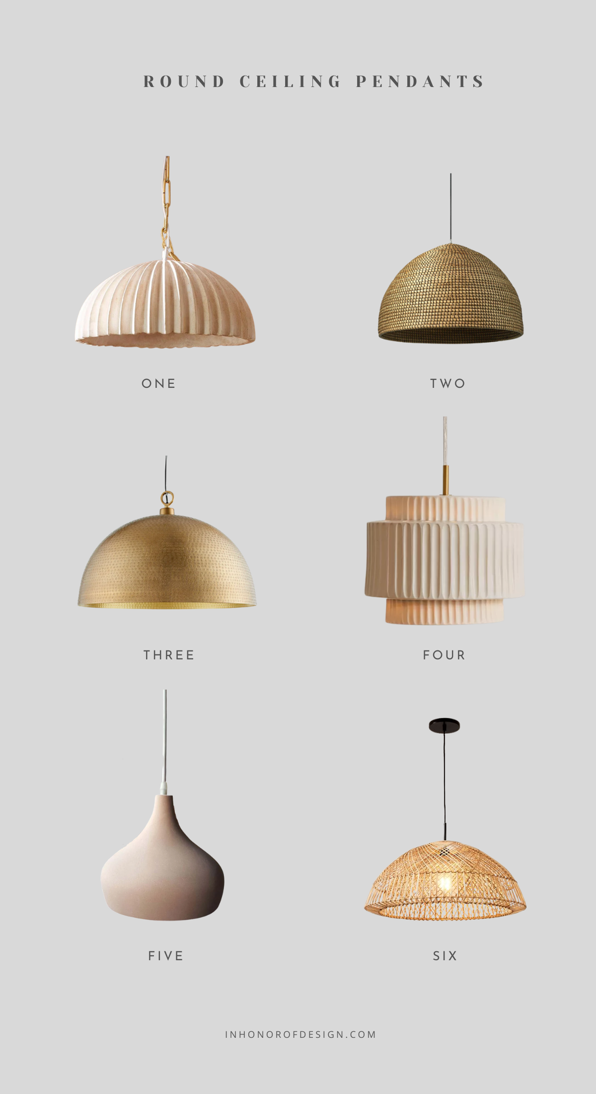 pleated pendant lamp