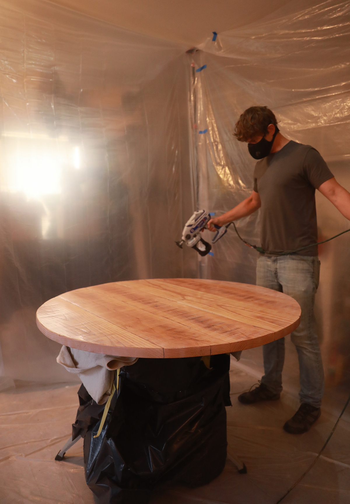 table refinishing DIY