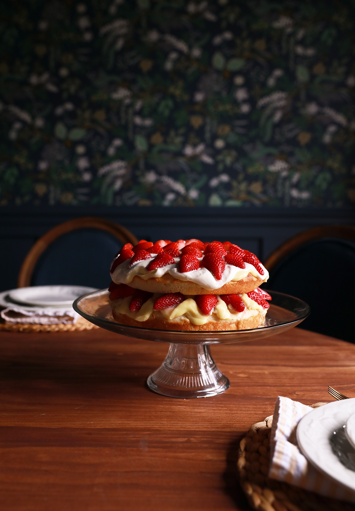 strawberry shortcake Easter dessert