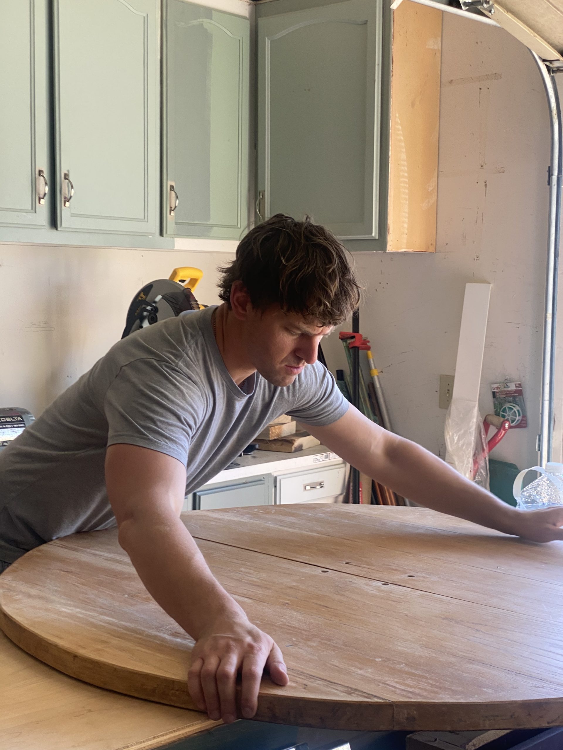 The Refinishing Process of the 1960's Craftstman Table. - In Honor