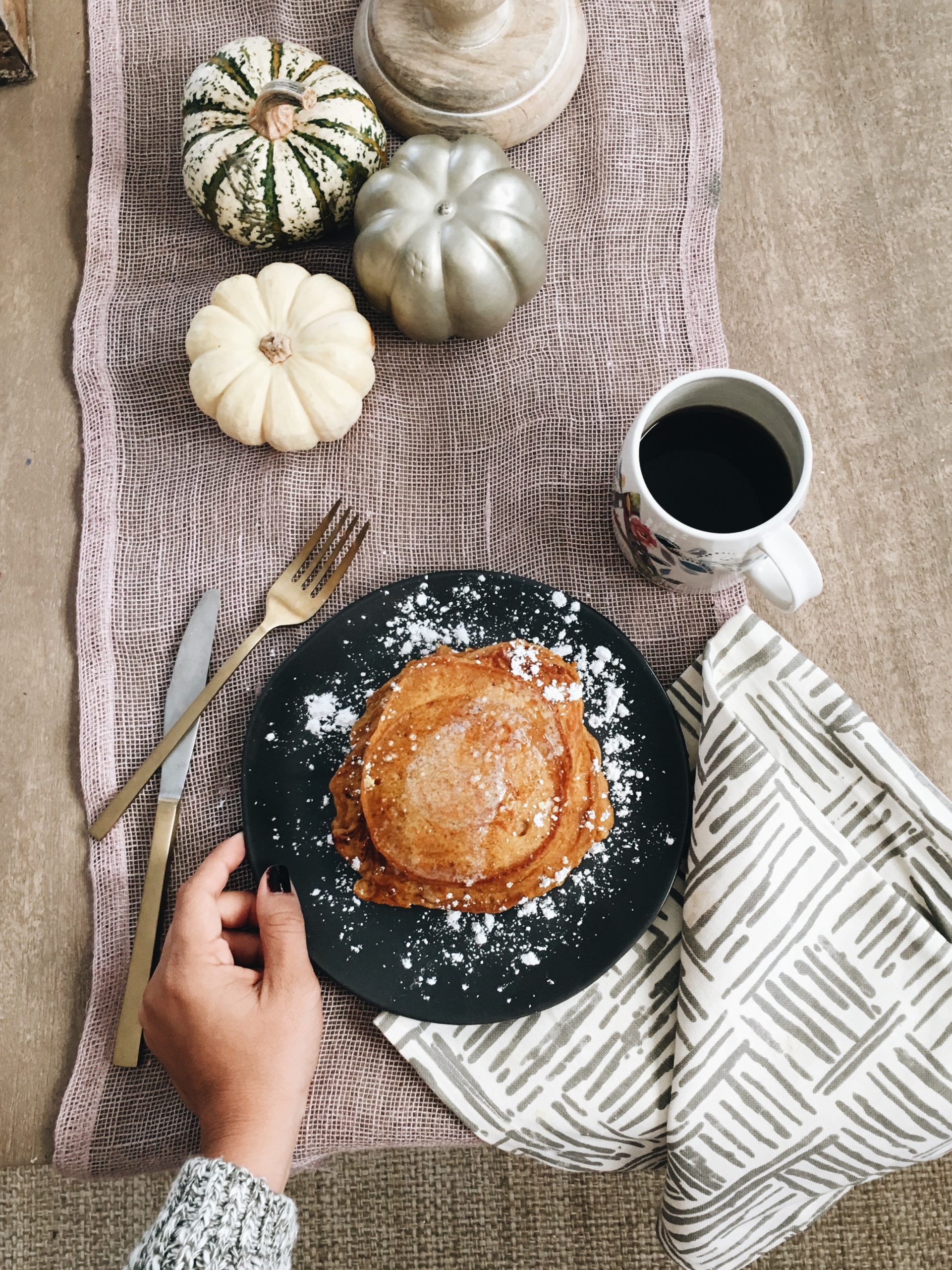 pumpkin pie pancake recipe