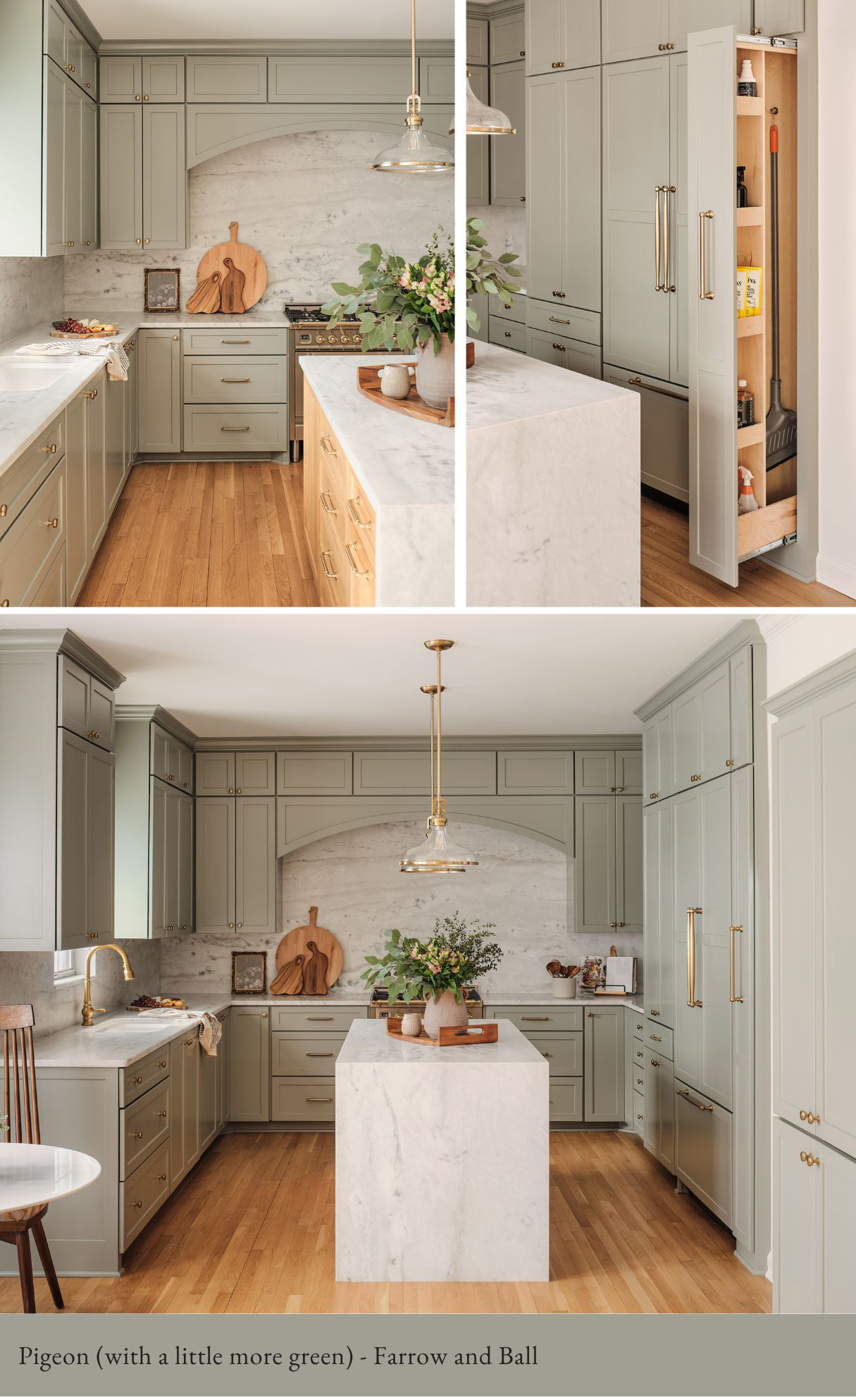 Inspiration and ideas for a kitchen colour scheme in Farrow