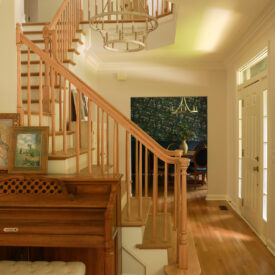 how to refinish staircase railings