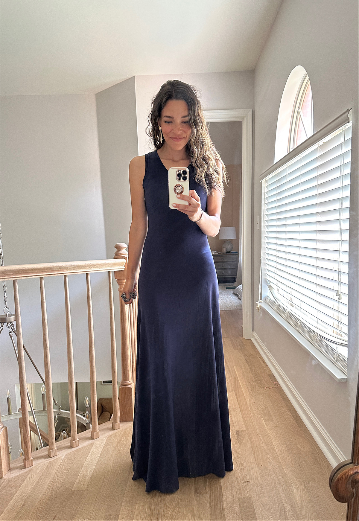 navy cotton maxi dress nordstrom rack