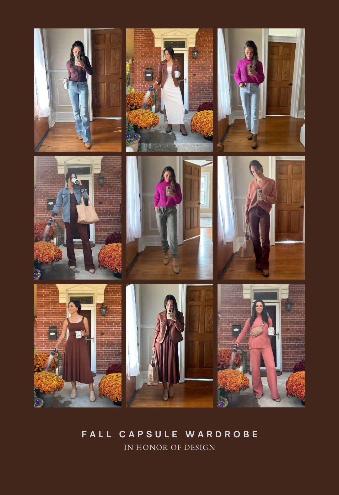 fall capsule wardrobe