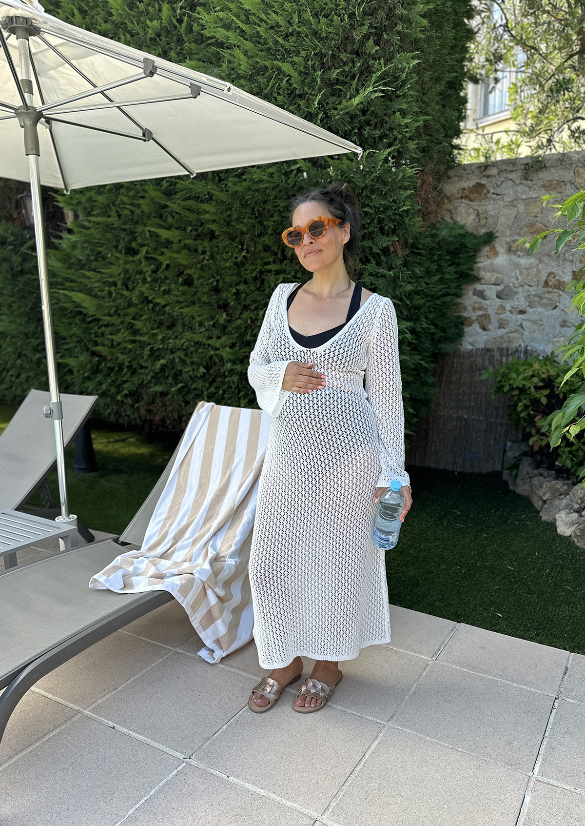 maternity swimsuit and coverup