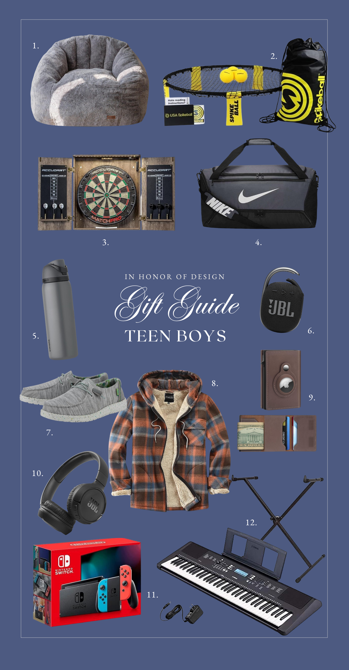 holiday gift guide for teen boys