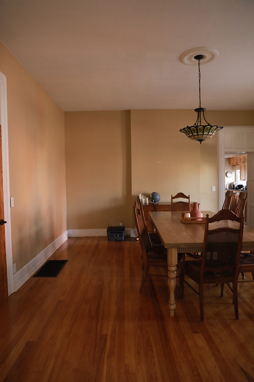 dining room before