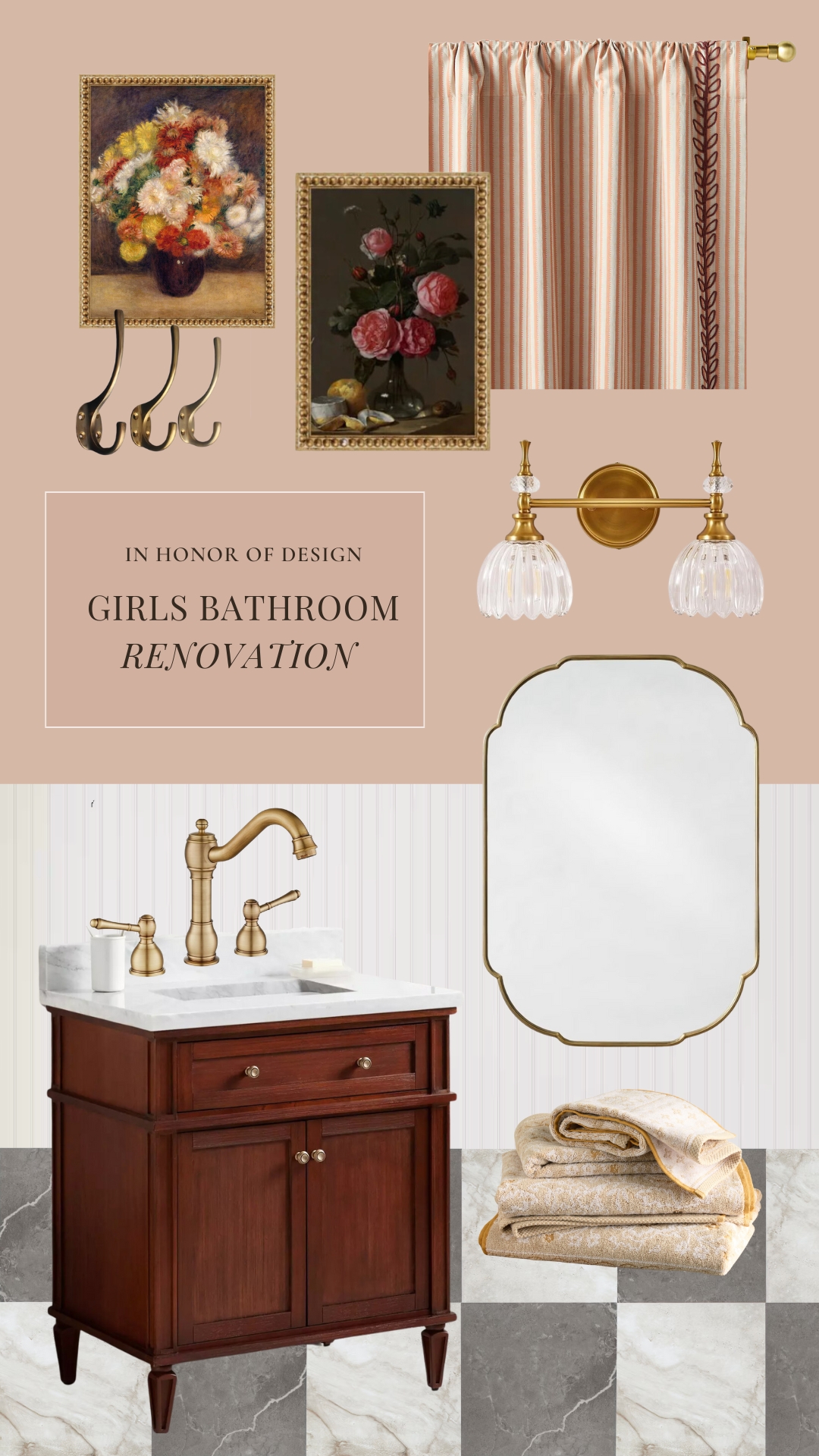 girls bathroom design