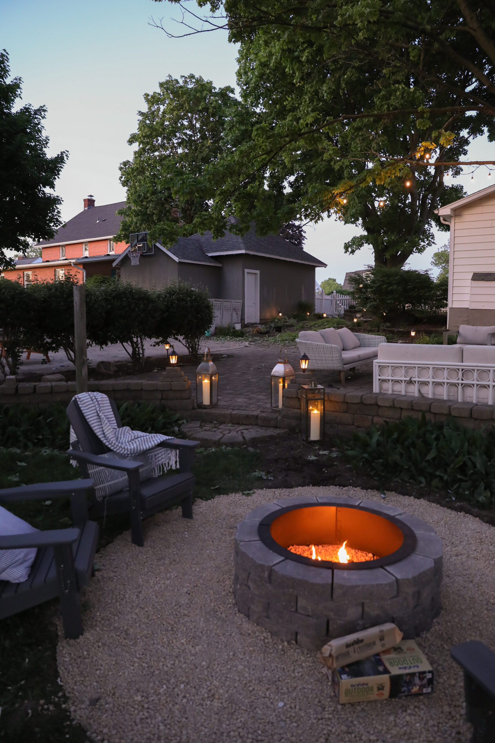 how to build an outdoor campfire pit
