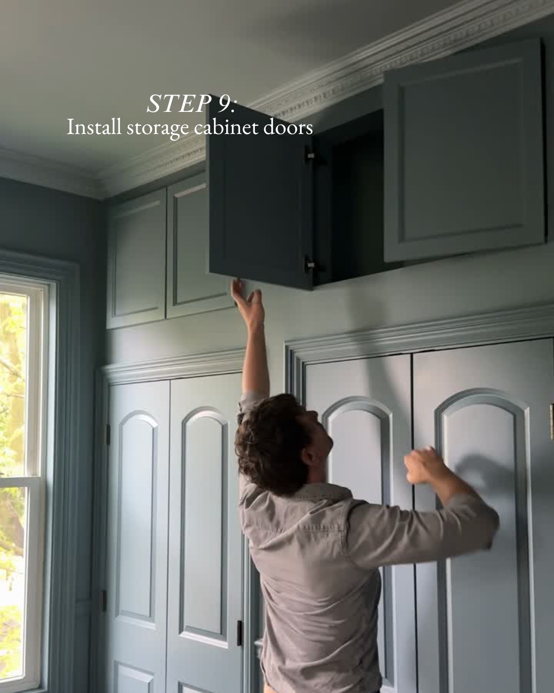 Build a room from scratch - cabinet doors