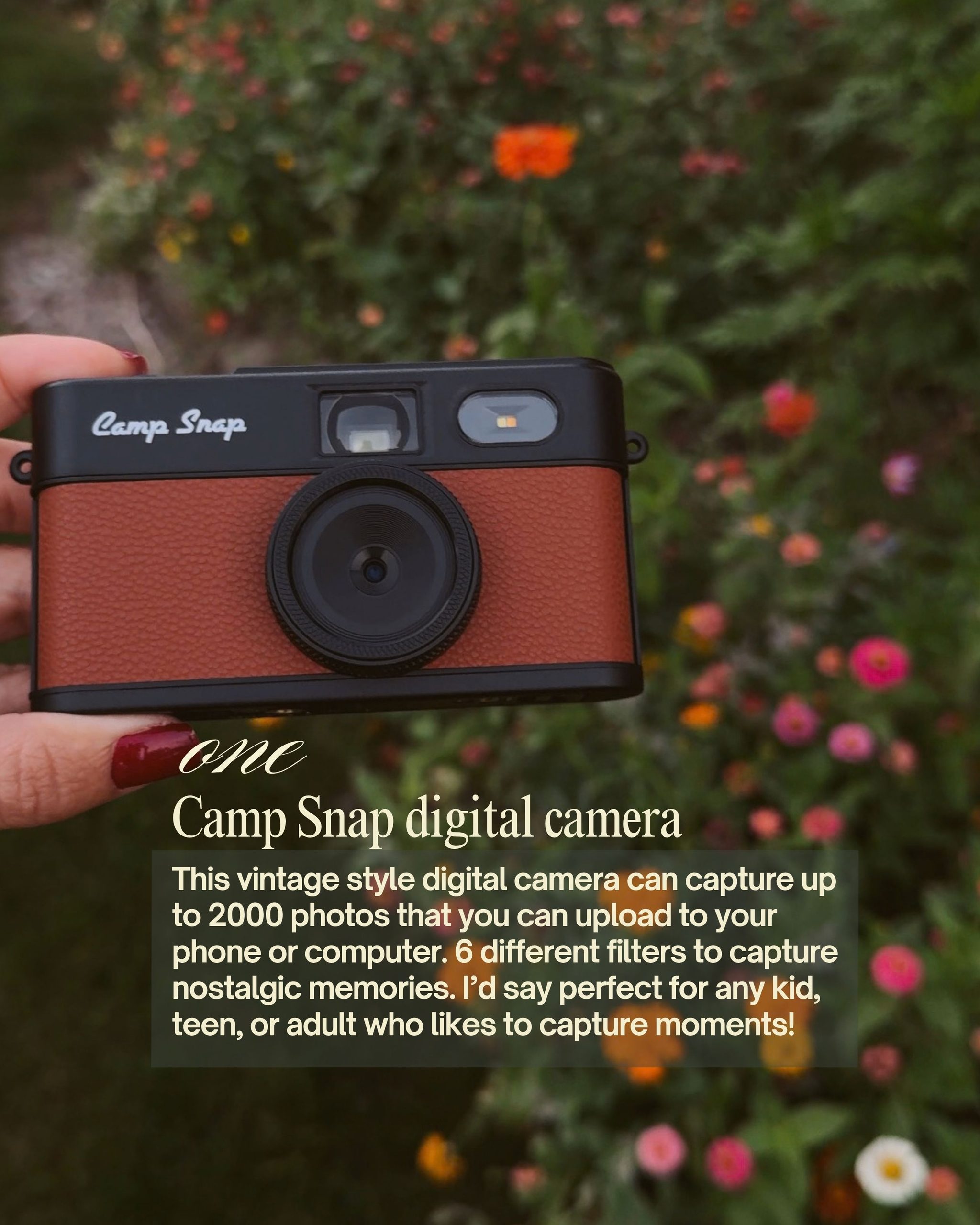 camp snap digital camera