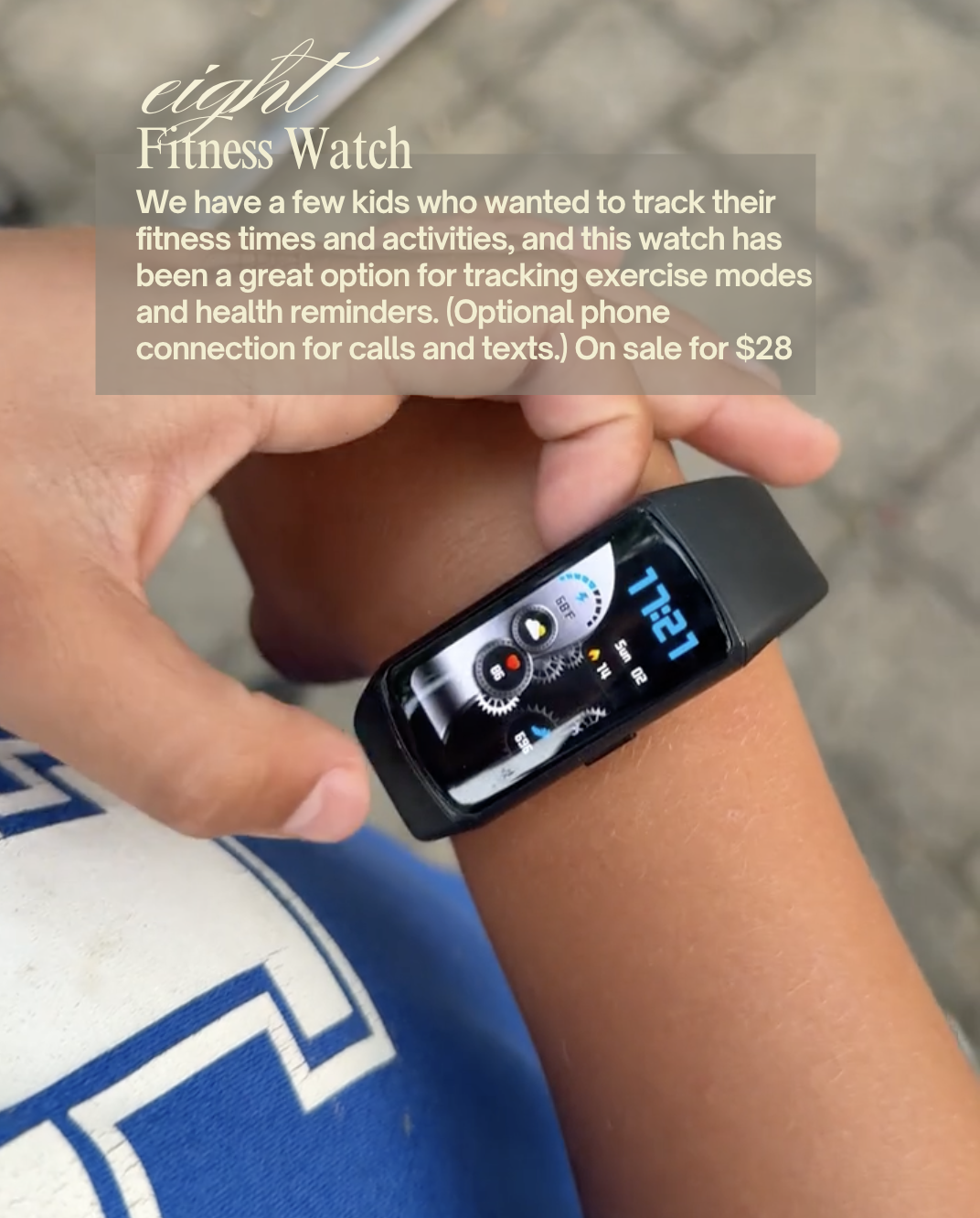 fitness watch for kids